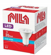 

Żarówka Led Halogen GU10 3W 35W Pila Coolwhite 36°
