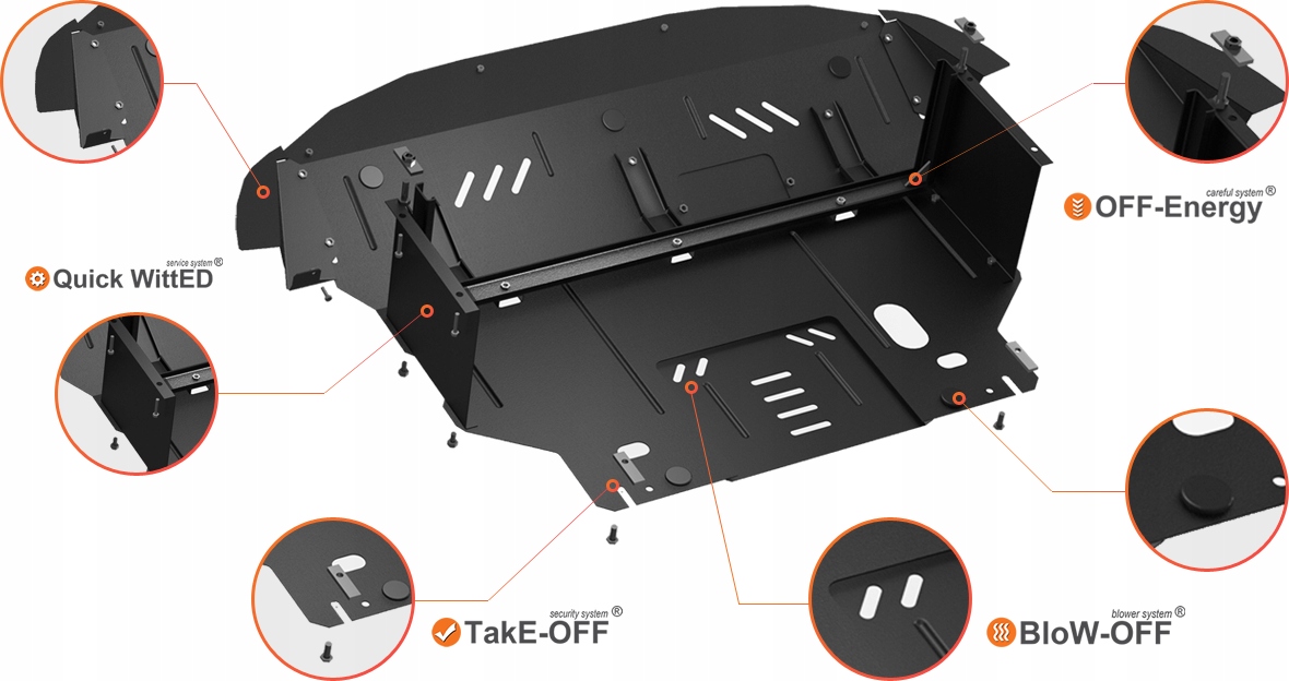 Suzuki SX-4 (2013-) Stalowa Dolna Osłona Silnika 0538 Typ samochodu Samochody osobowe