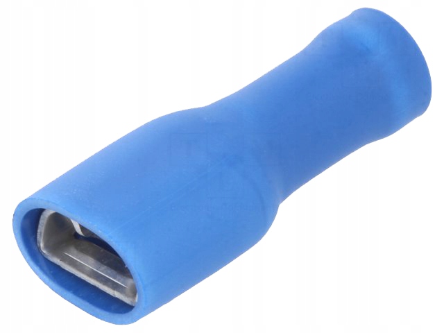 KONEKTOR ZENSKI 6,3 IZOLOWANY 1,5-2,5 MM2 PELNY