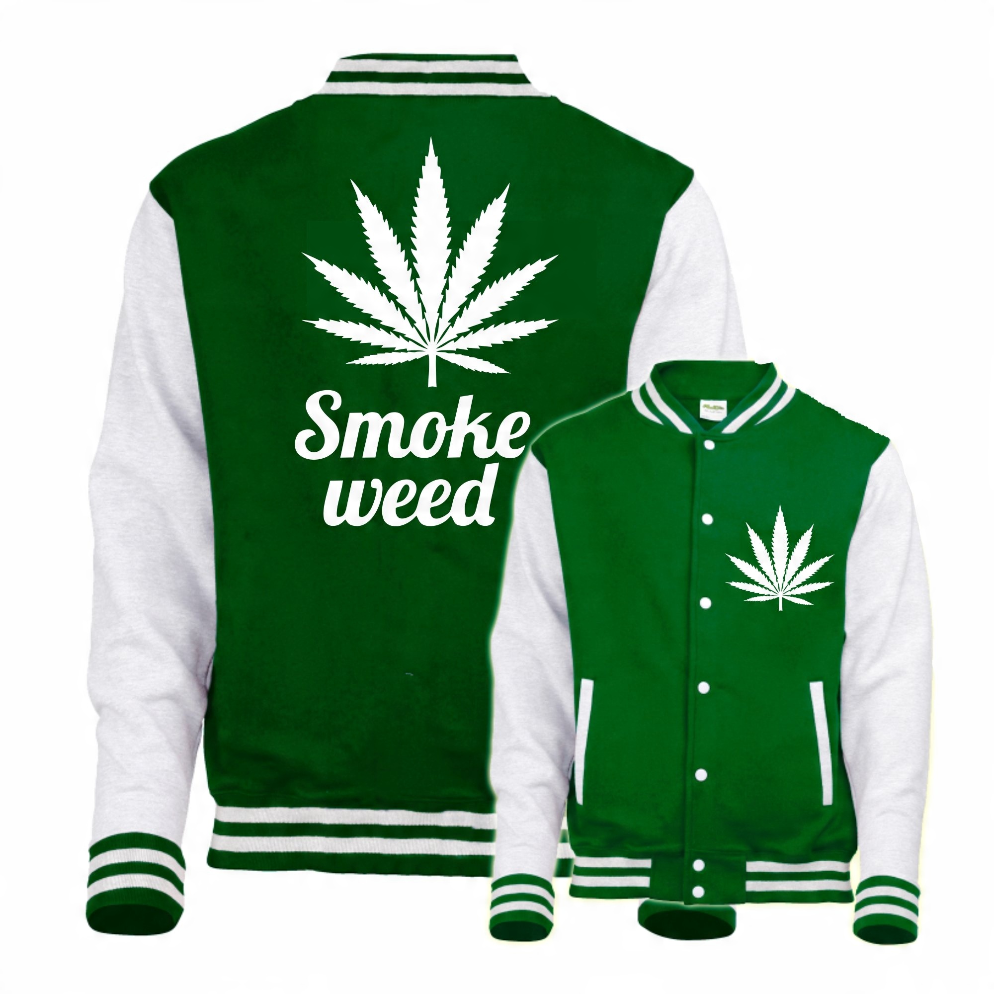

Bluza Baseball Bejsbolówka Smoke Weed Zioło Ganja