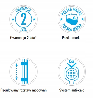 DESZCZOWNICA ZESTAW NATRYSKOWY PRYSZNICOWY SLIM Marka inna