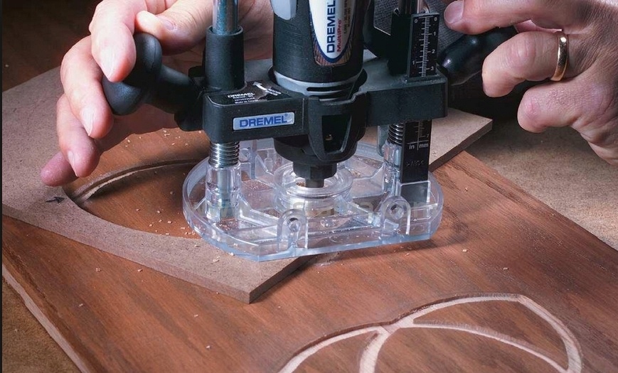 PRZYSTAWKA DO NAPĘDU DERMEL 'FREZARKA GÓRNOWRZECIONOWA' Seria B 26150335JA