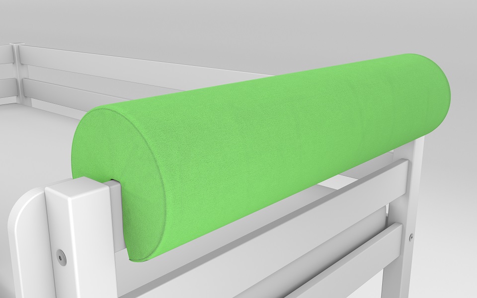 Poduszka OCHRONNA do łóżek piętrowych NIEBIESKA Długość 79 cm