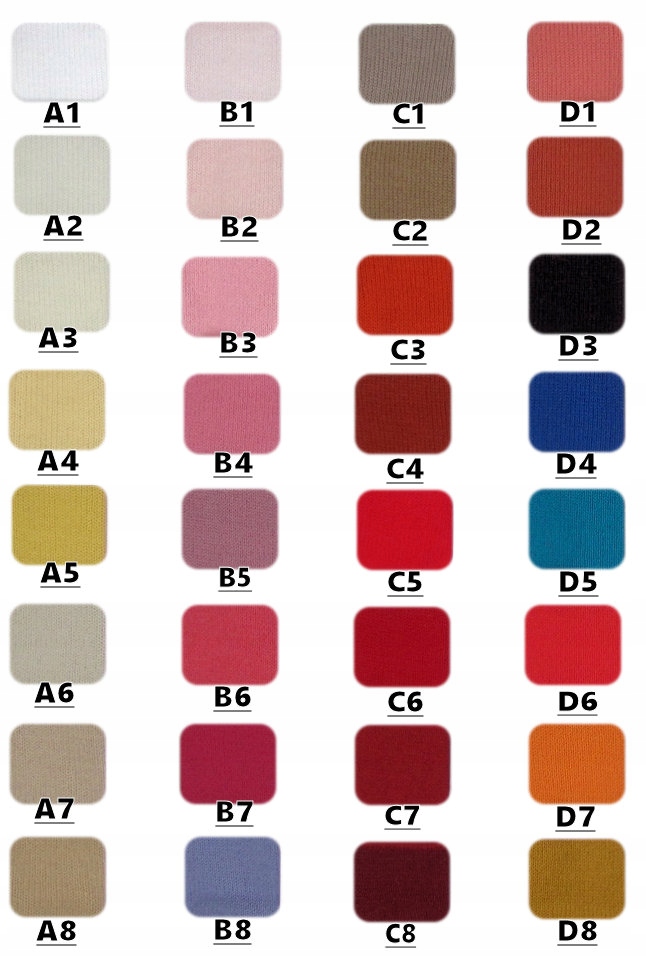 sweterek BERBEĆ sweter *** 77 kolorów *** 122 Rękaw Długi rękaw