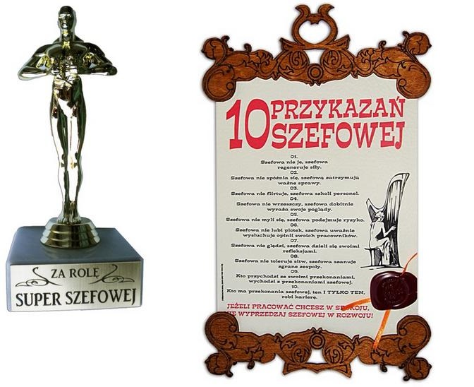 

Statuetka Dla Szefowej Dyplom
