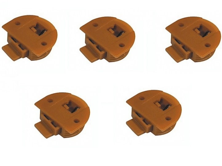 ZACZEP DO SZAFY DRZWI PRZESUWNYCH SZAF ŚLIZG ROLKA ROLKI PROWADNIK 5 sztuk