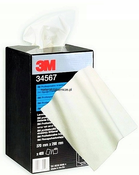 3M 34567 чистячі серветки 370 x 290 без пилу