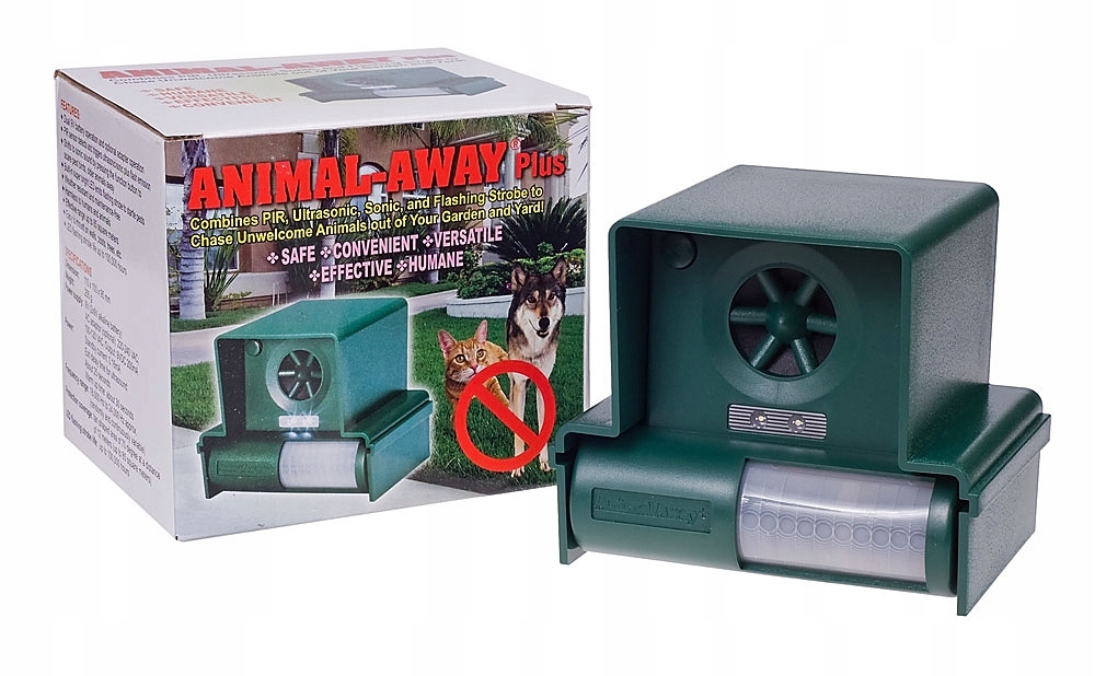 

Odstraszacz koty psy kuny Animal Away ultradźwięki