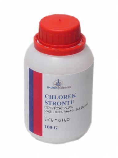 

Chlorek Strontu Czysty 100 G