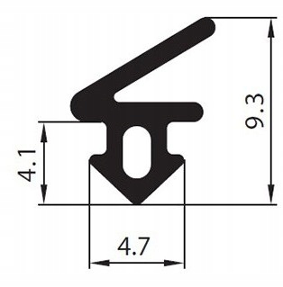 Uszczelka do okien PCV S-1125 Uniwersalna Panorama Marka Stomil