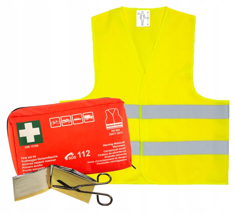 КОМПЛЕКТ DIN 13164 EU + ЖИЛЕТ XL ISO CE НАБІР купити в Україні недорого