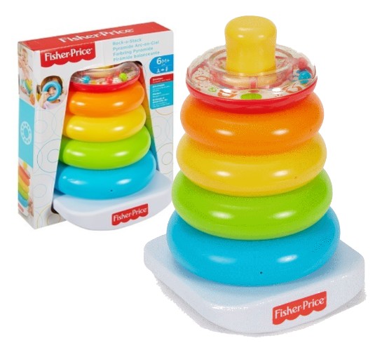 

Fisher Price Piramidka Z Kółek FHC92