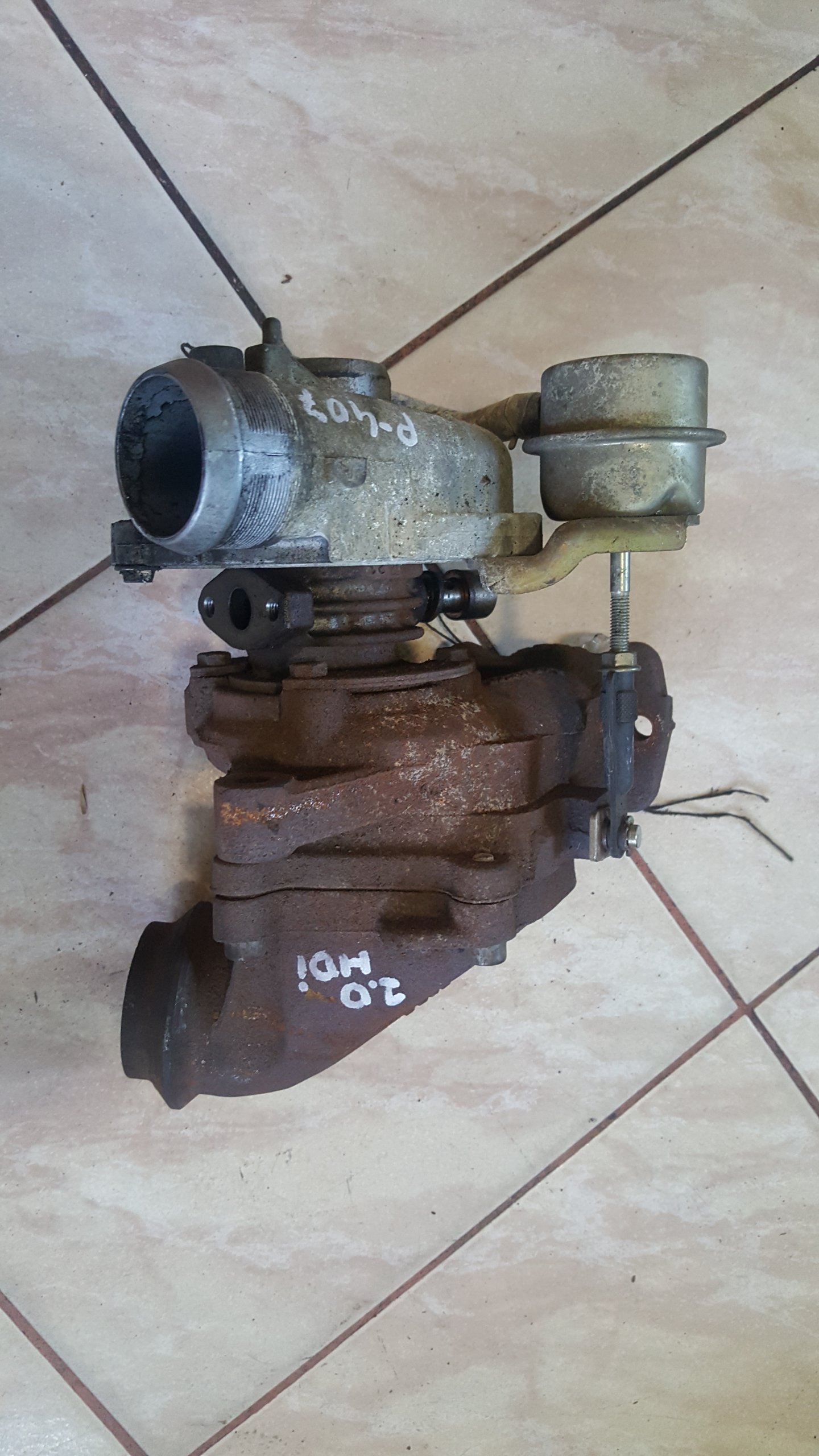 Turbína turbodúchadlo CITROEN PEUGEOT 307 407 2.0 HDI OE