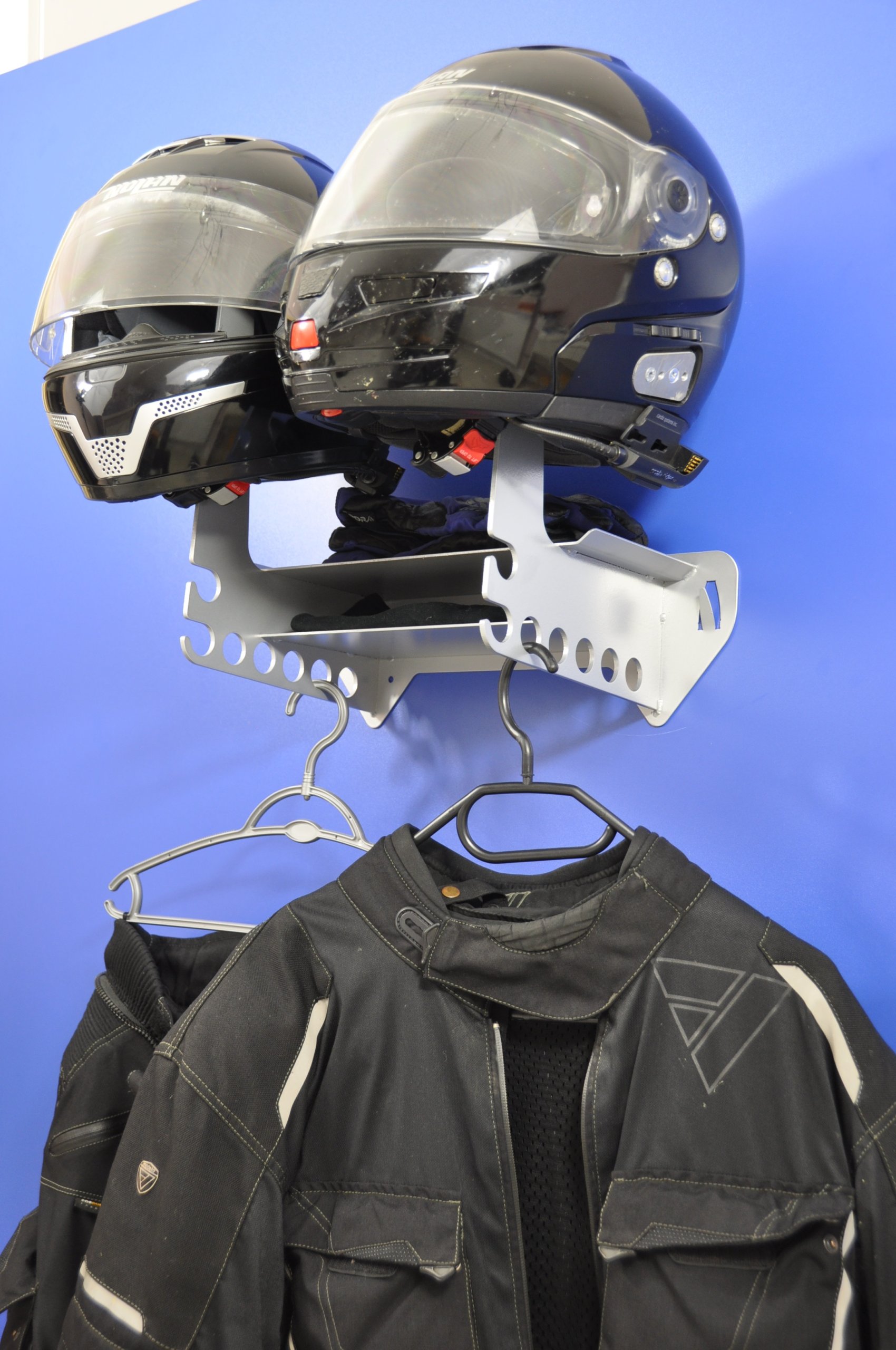 Двойная вешалка для шлема и одежды MAXI R Plus GRATI