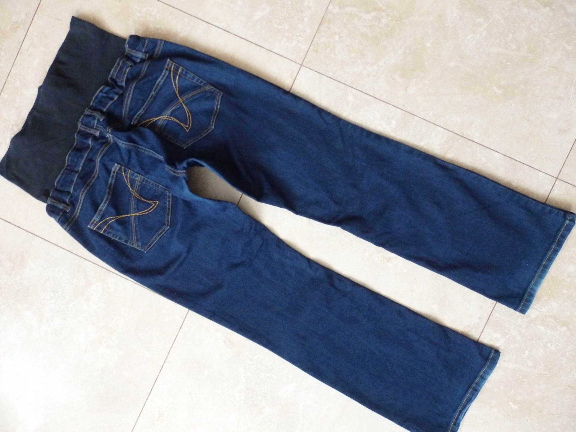 MAMALICIOUS __ CIĄŻOWE SPODNIE JEANSY W32 L32 Płeć kobieta