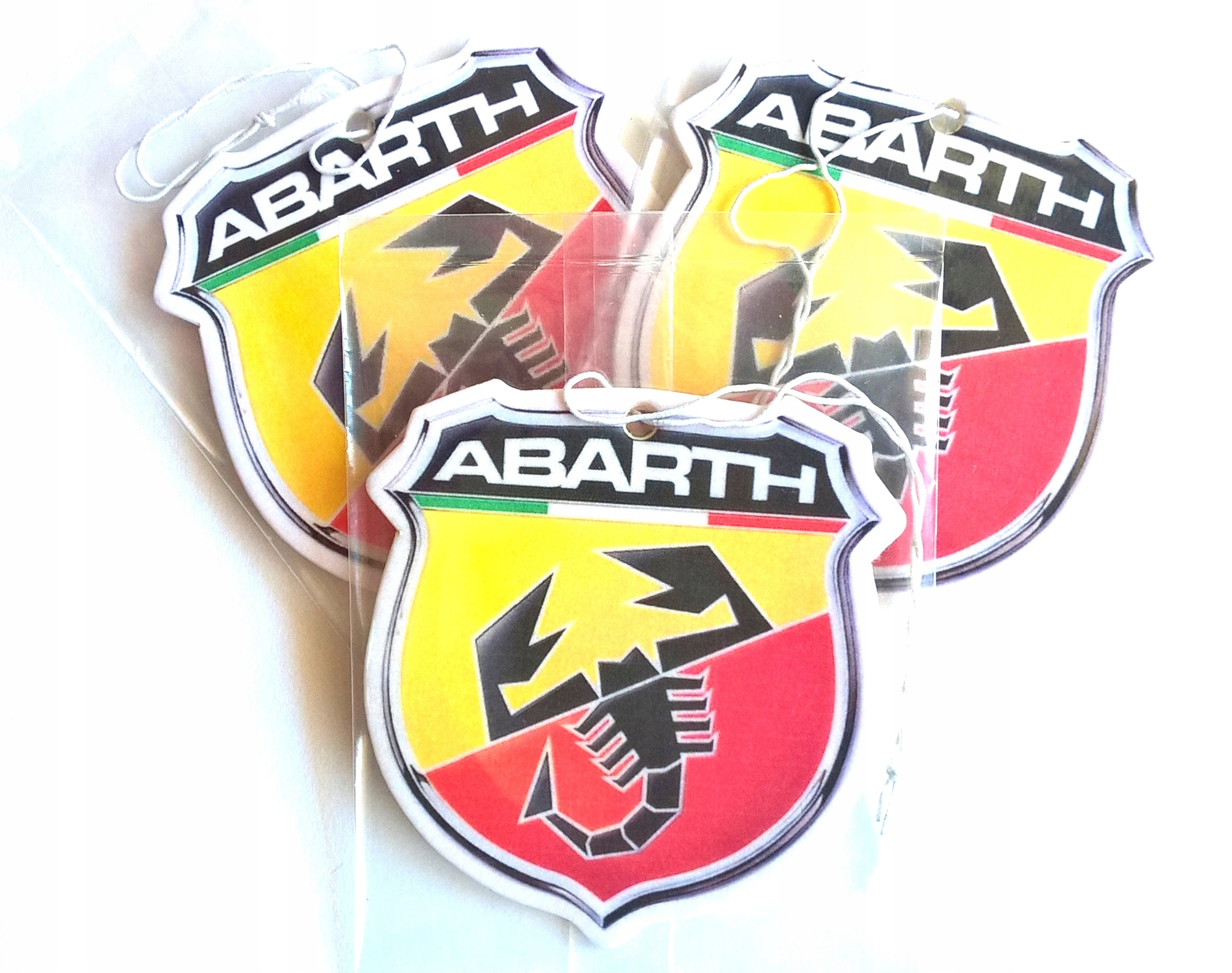 

Fiat 500 595 Abarth Logo Emblemat Zapach 3 szt