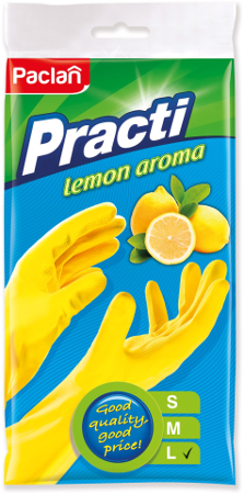 

Paclan Rękawice gospodarcze gumowe Zapachowe - L -