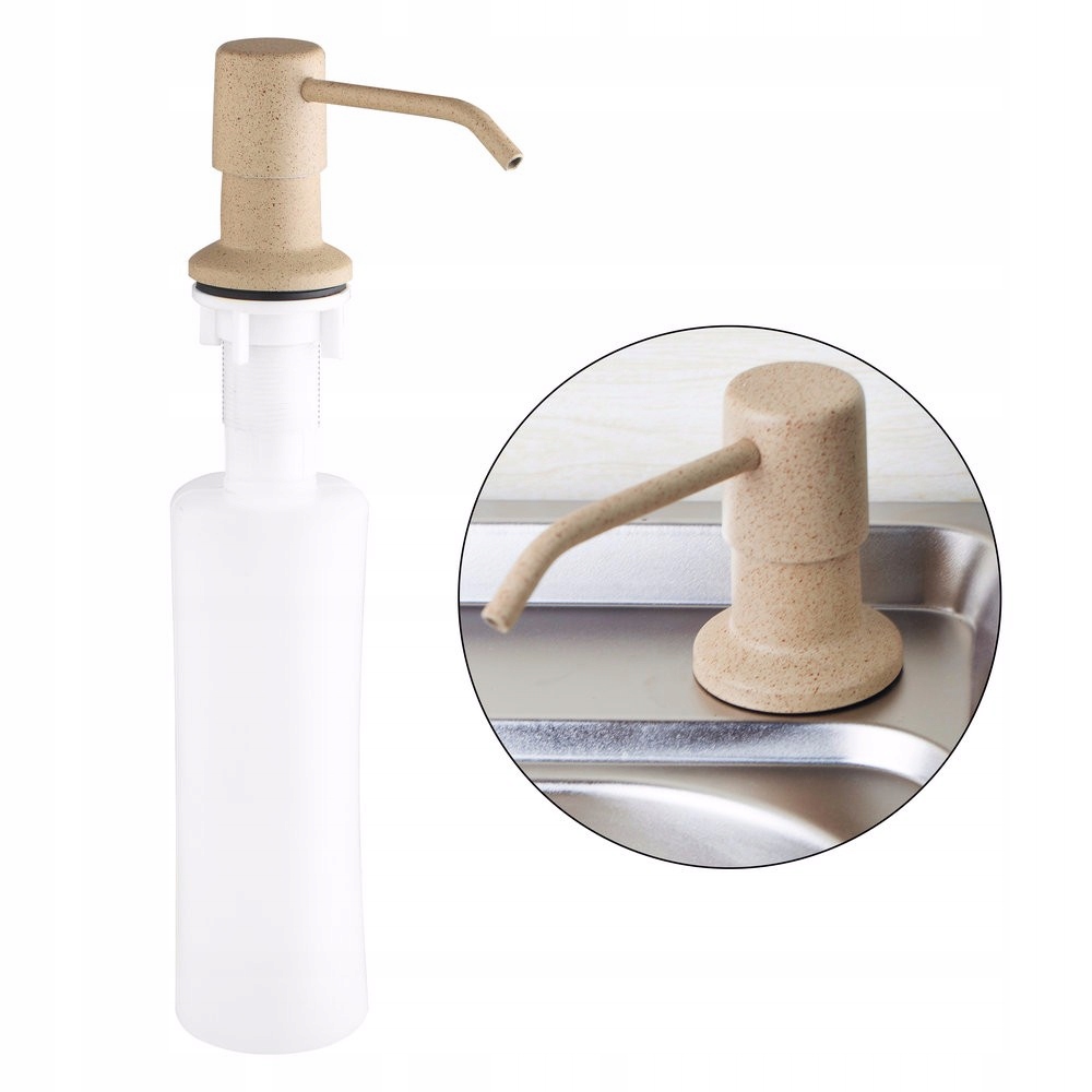 DOZOWNIK PŁYNU ZLEWU ZLEWOZMYWAKA BEŻOWY ROYAL Kolor pompki inny