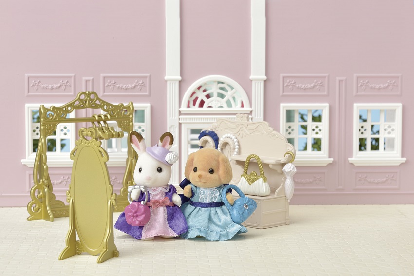 SYLVANIAN FAMILIES TOWN ZESTAW DO BUTIKU 6013 Seria sylvanian