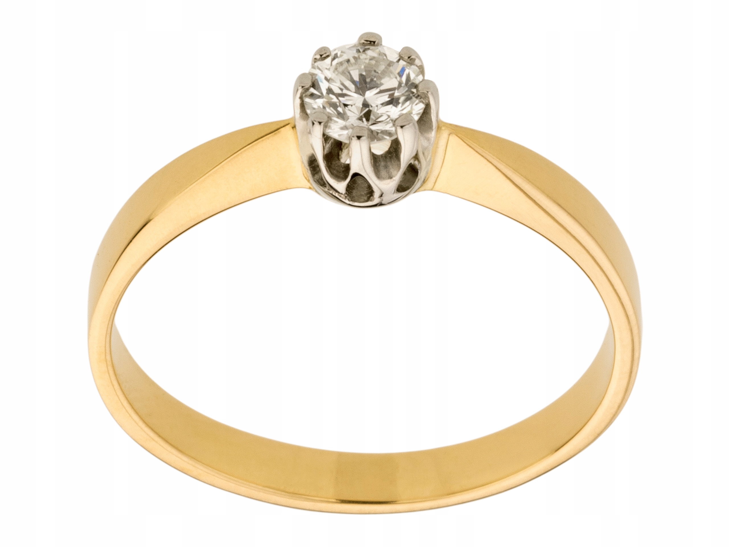 

Pierścionek Zaręczynowy z Brylantem 0.26ct