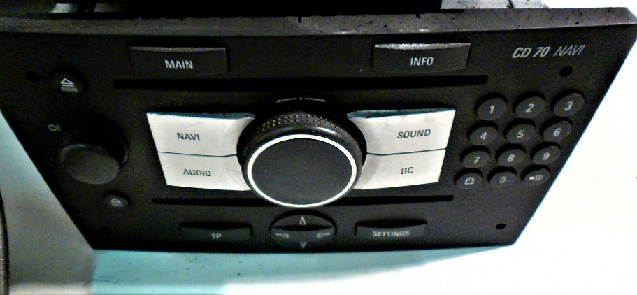 RADIO NAWIGACJA OPEL CORSA C COMBO CD70 NAVI 7541006943