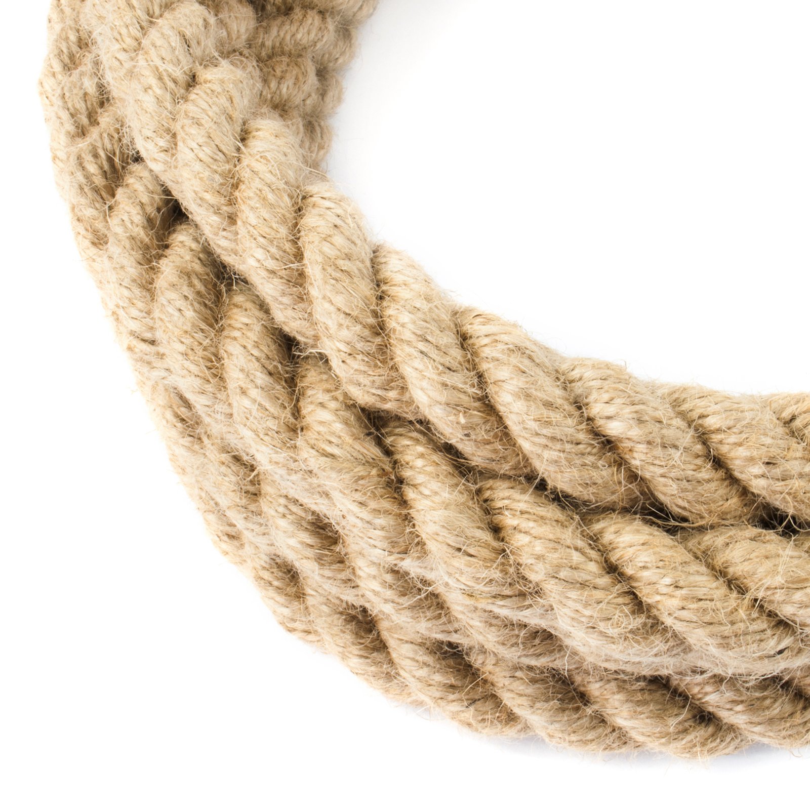 Jutová šňůra Juta zahradní šňůra Diy Dekorativní námořnická 16 mm 50 m