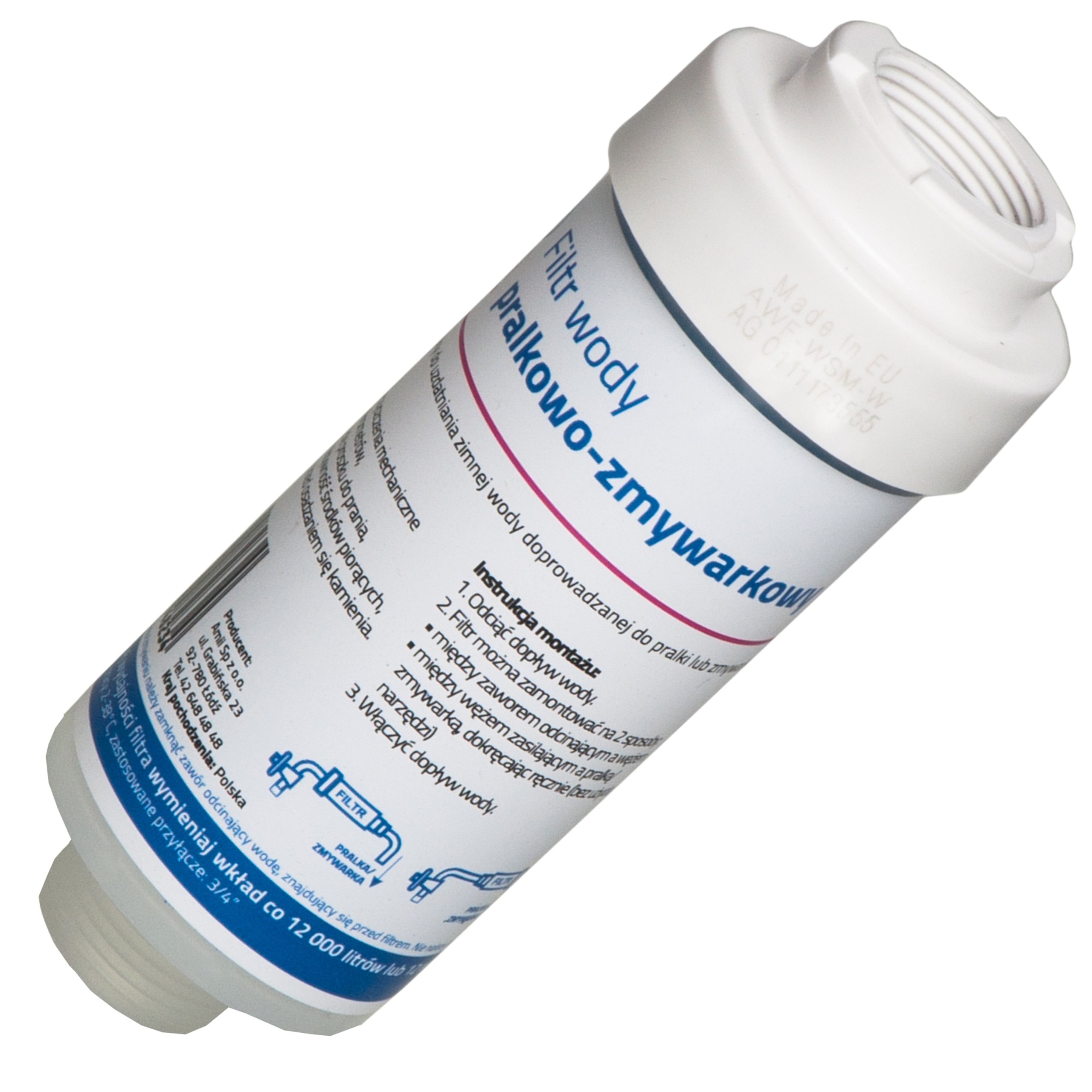 

Awf-wsm FITaqua Filtr Pralkowy Pralkowo-zmywarkowy