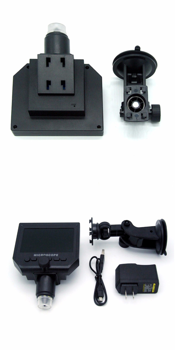 Mikroskop Cyfrowy ZOOM x600 3.6MP HD OLED 1080p — zdjęcie 7