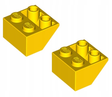 

Lego skos 2x2 366024 3660 żółty do WeDO 9580