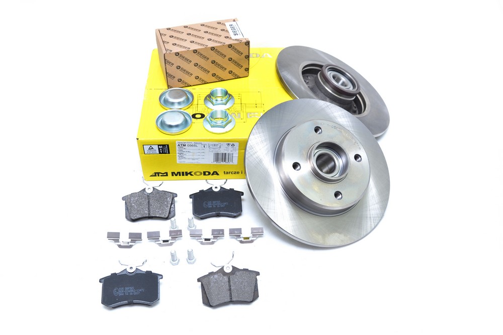 Диски подшипник колодки задний Citroen C3 PICASSO 09-17