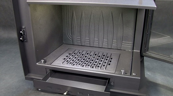 Wkład kominkowy kominek OLIWIA 18 prawy BS DECO Głębokość 491 mm