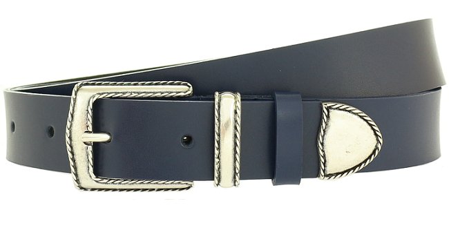 

Szeroki skórzany pasek damski vintage Skóra 100%