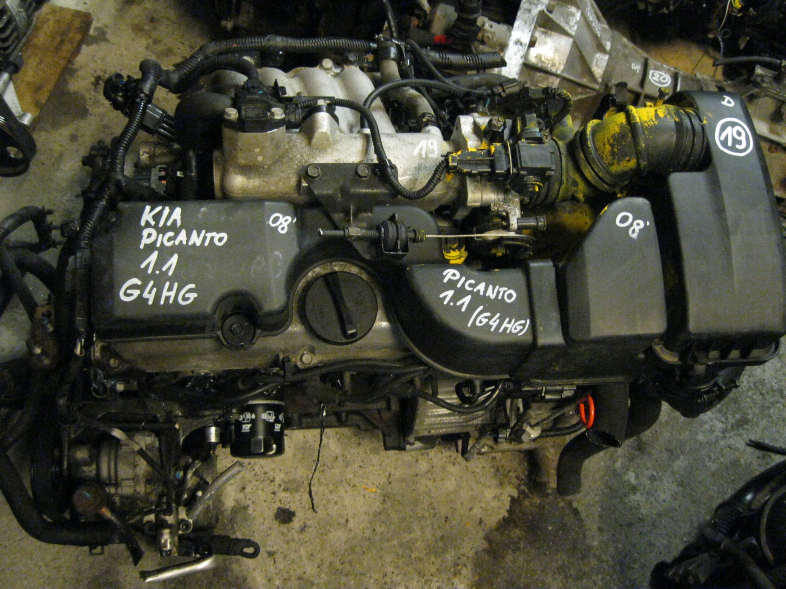 Engine G4hg 1 1 Kia Picanto Full Set Xdalys Lt