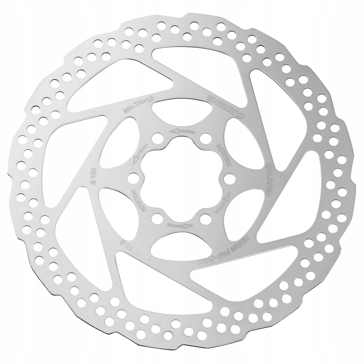 

Tarcza hamulca Shimano 160 mm SM-RT56 6 śrub