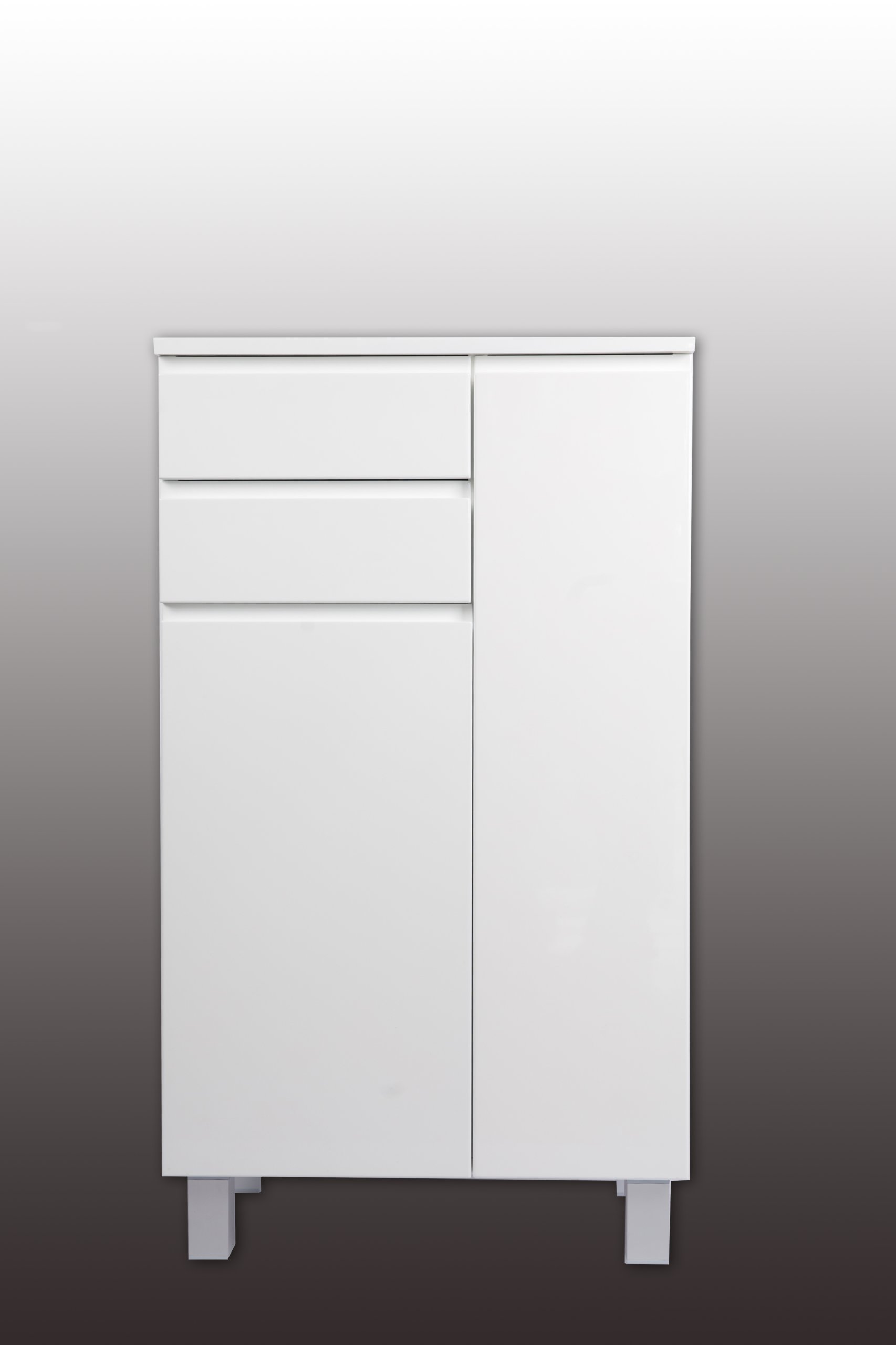 NOWOCZESNA SZAFKA Z KOSZEM KOMODA ŁAZIENKOWA MDF EAN (GTIN) 5905481956370