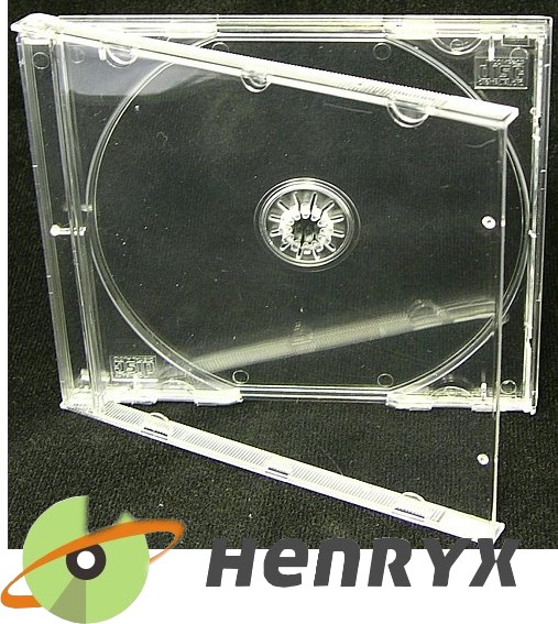 Коробки для 1 CD Jewel Case CD BOX Clear-10 шт. Кількість коробок в наборі 10