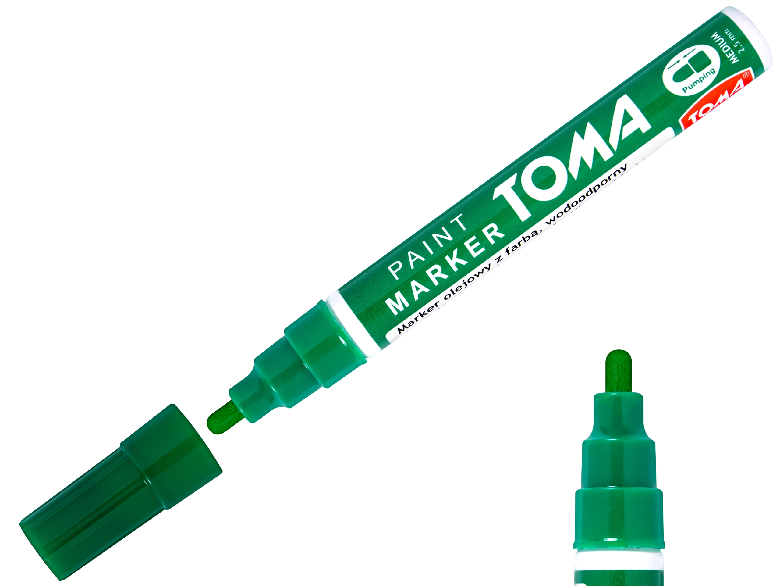 

Marker olejowy olejny Toma TO-440 2,5mm zielony