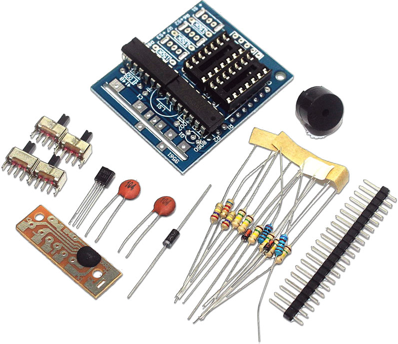 

Elektroniczna syrena 16 tonów sygnałów DIY_BTE-282