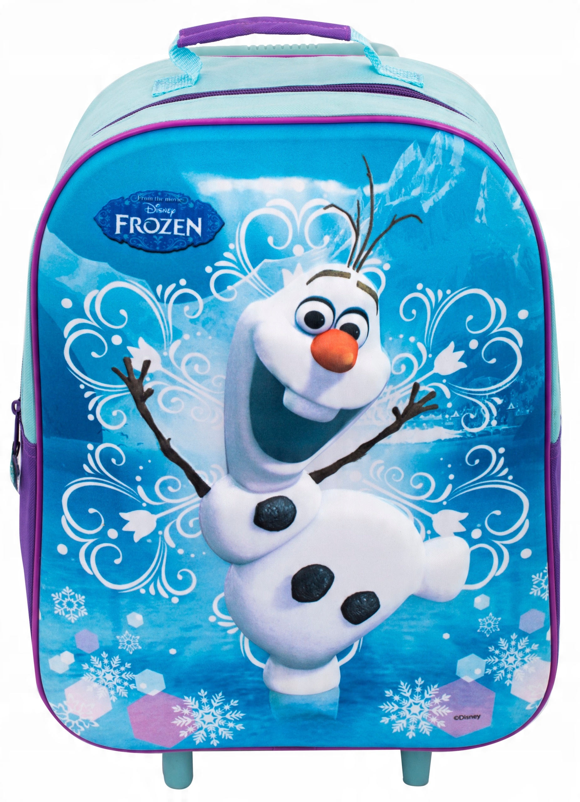 Замороженный замороженный чемодан на колесиках OLAF 3D Марка Sambro