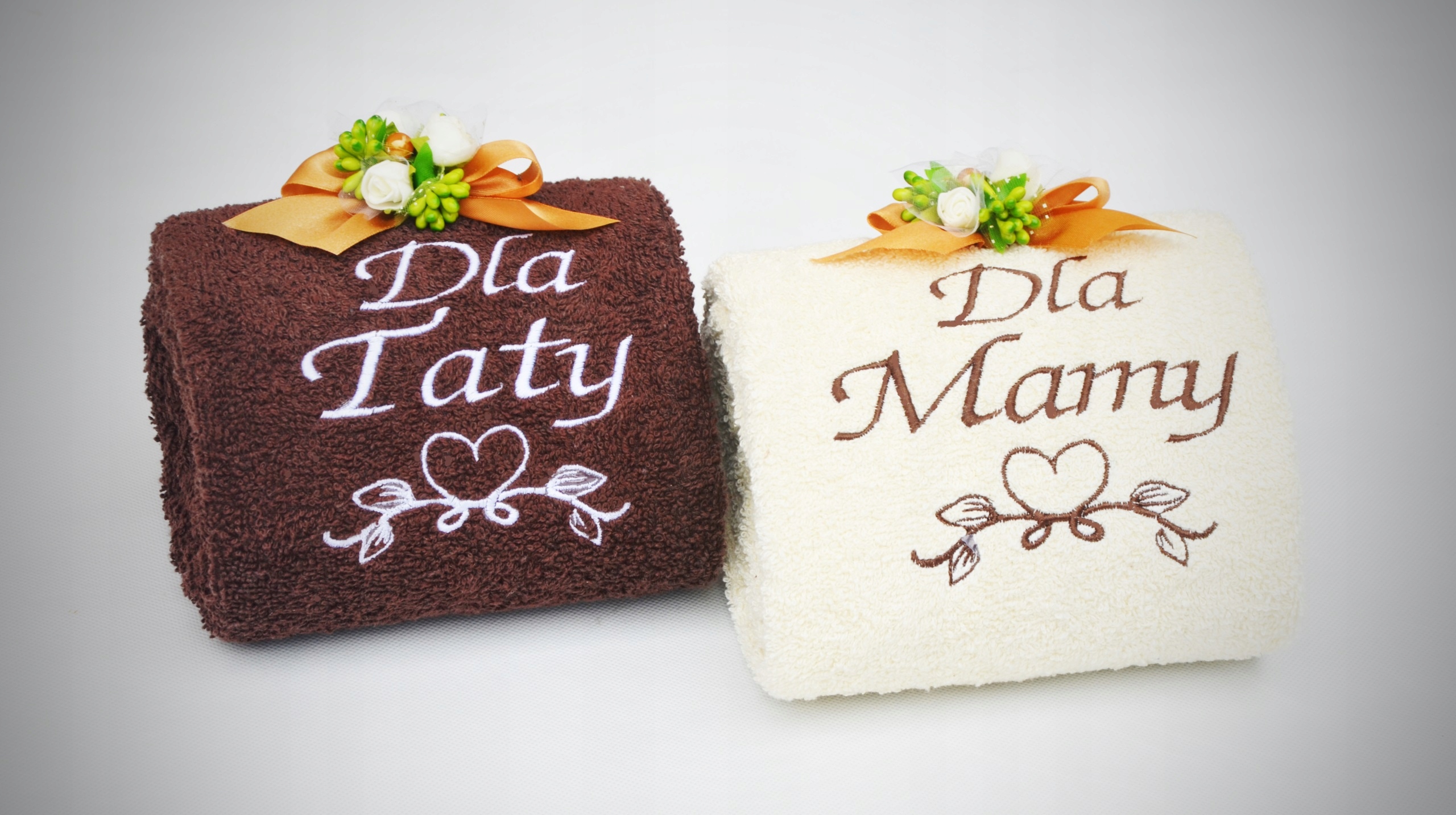 Podziękowania Dla Rodziców Ręczniki Haft Filiżanki Materiał wykonania porcelana