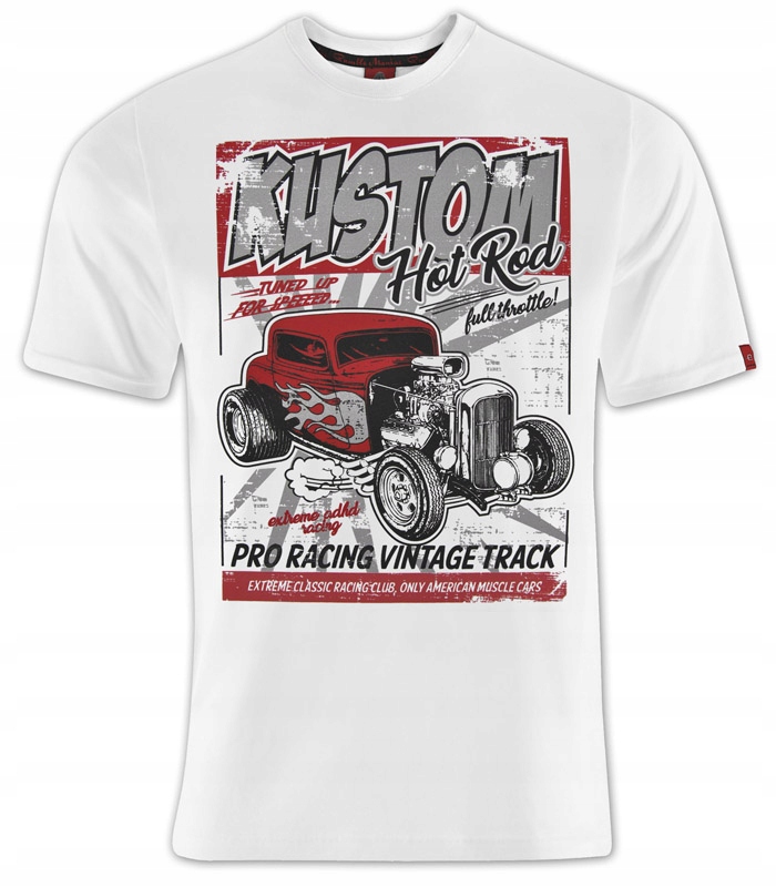 

T-shirt koszulka męska Usa hot-rod muscle car L