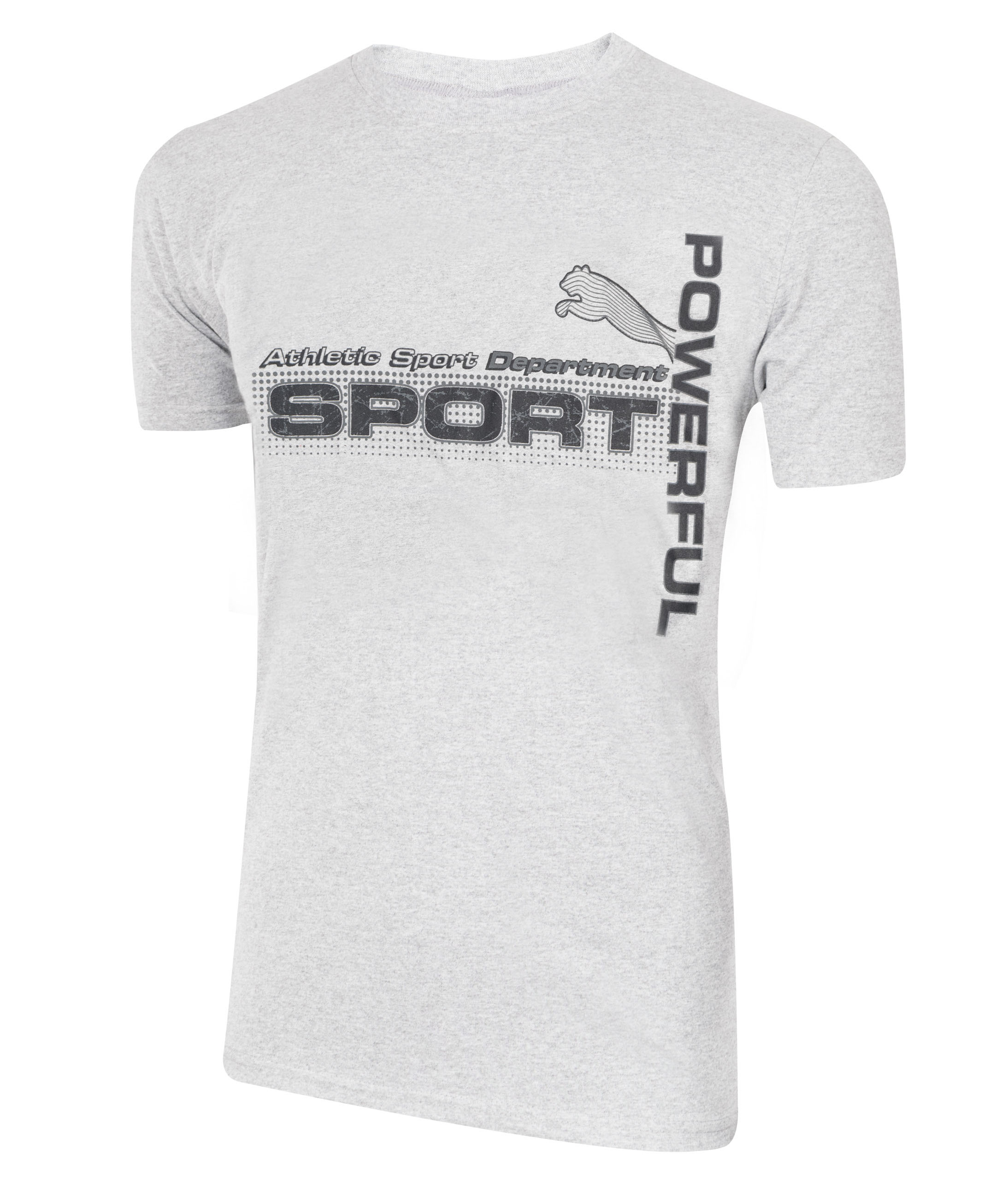 

Tshirt Koszulka Podkoszulek Męski KP03 r M melanż