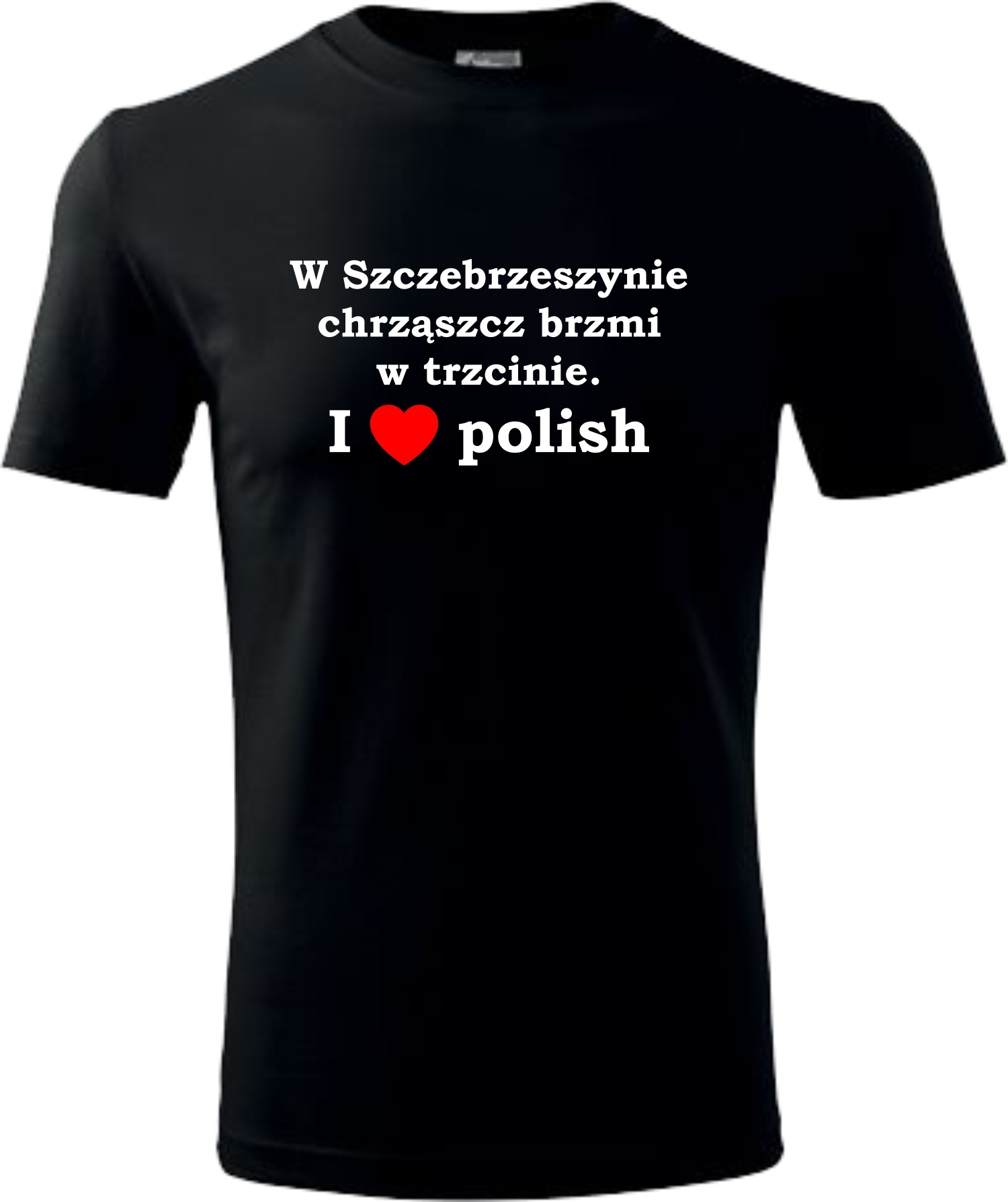 

Koszulka Patriotyczna I love Polish Śmieszna r 3XL