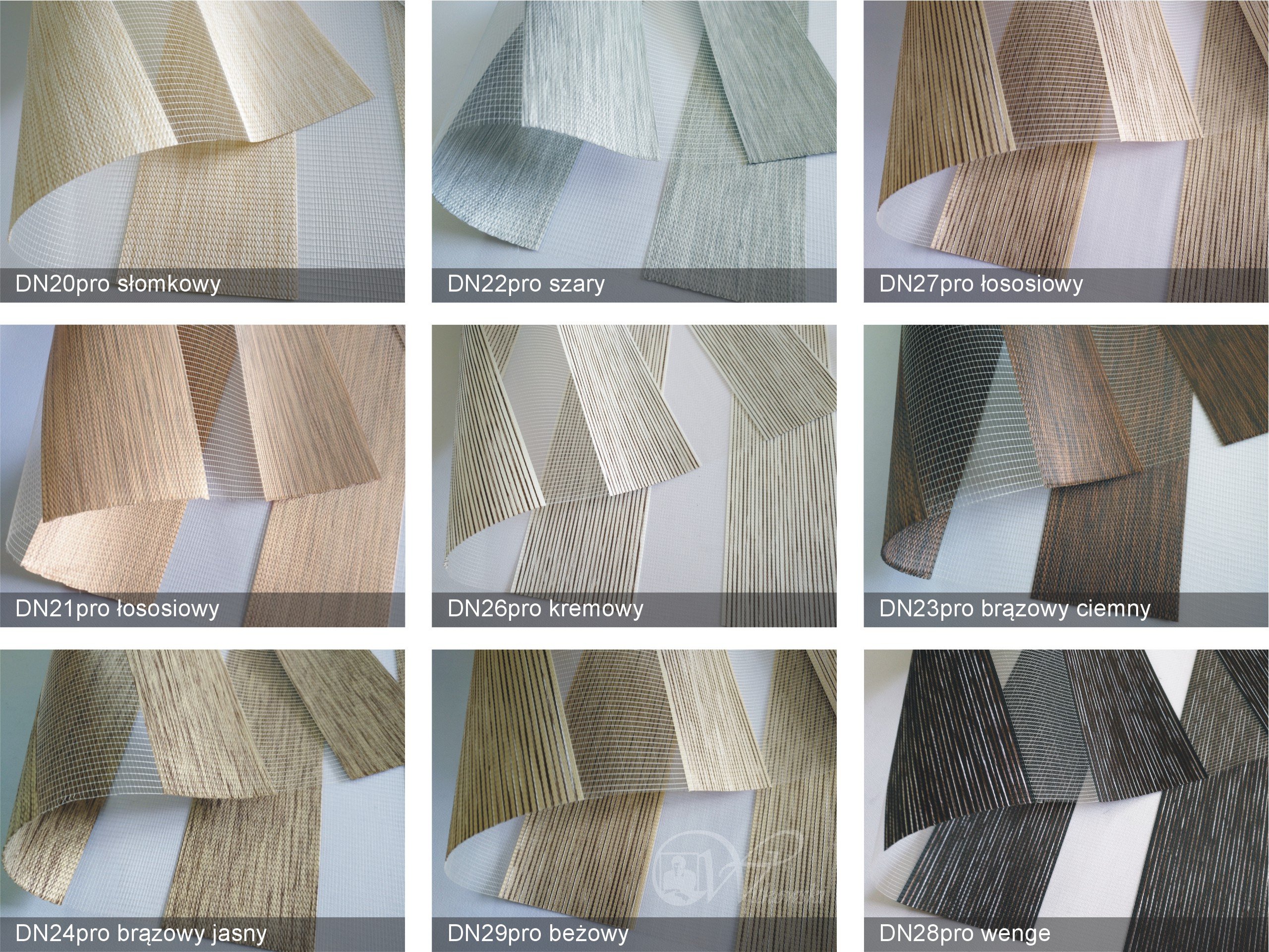 Roleta DZIEŃ NOC do ściany ścienna 80x220 DN Marka Witkowski