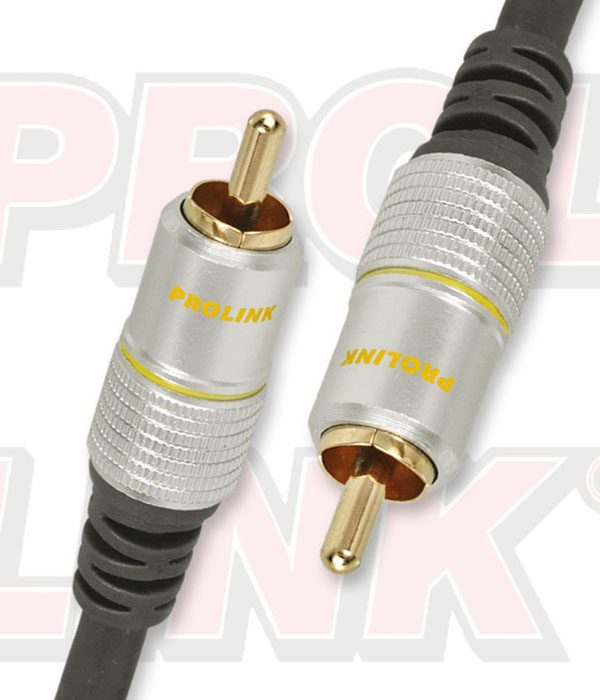  кабель для сабвуфера Prolink EXCLUSIVE 1.2 m Weight (with packaging) 0.21 kg 