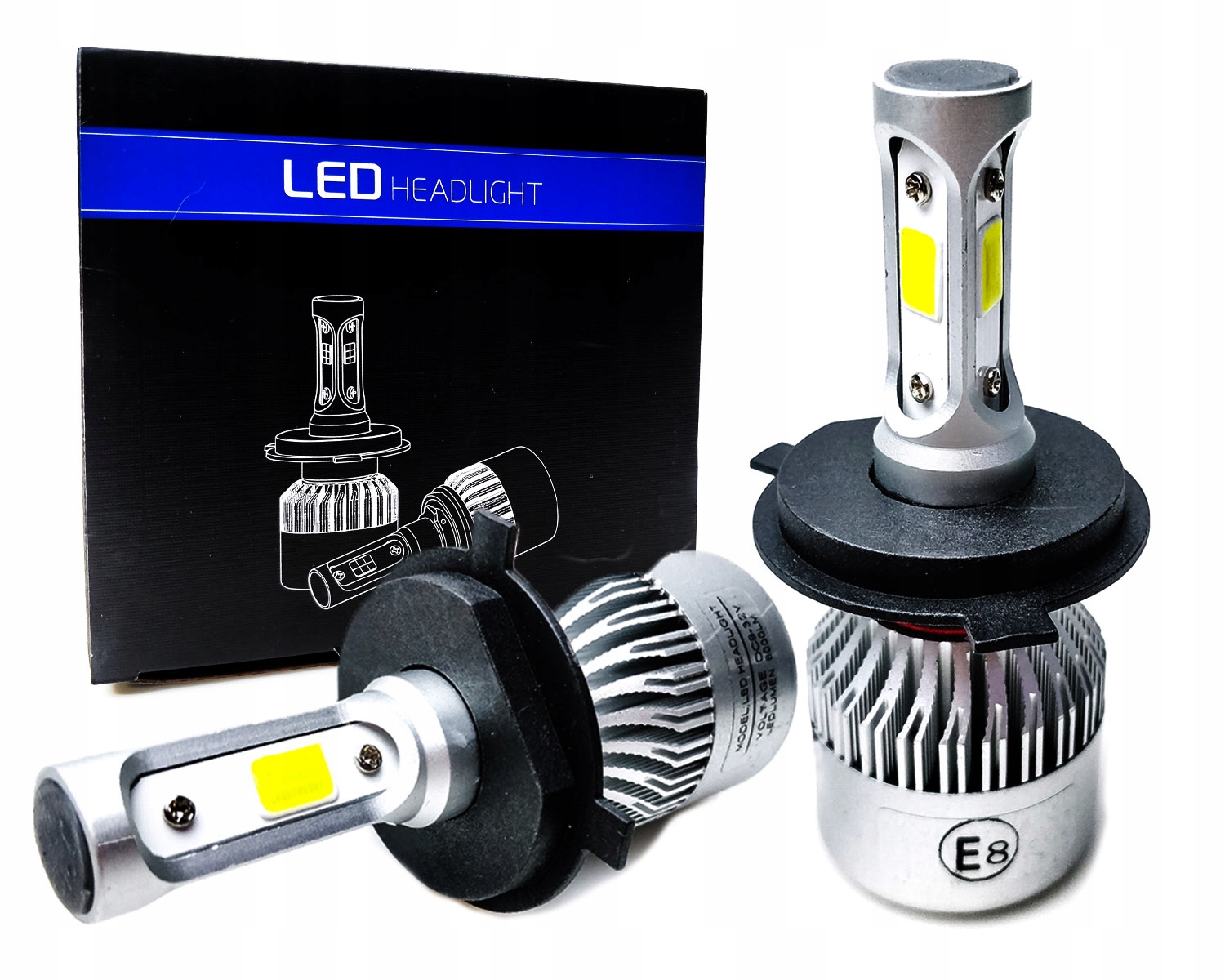 

Żarówka Led H1 H3 H4 H7 H8 H11 HB3 HB4 HB5 8000lm