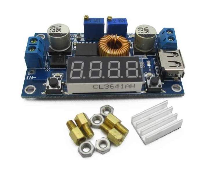

Przetwornica Driver Led Ładowarka 5A LiIon XL4015