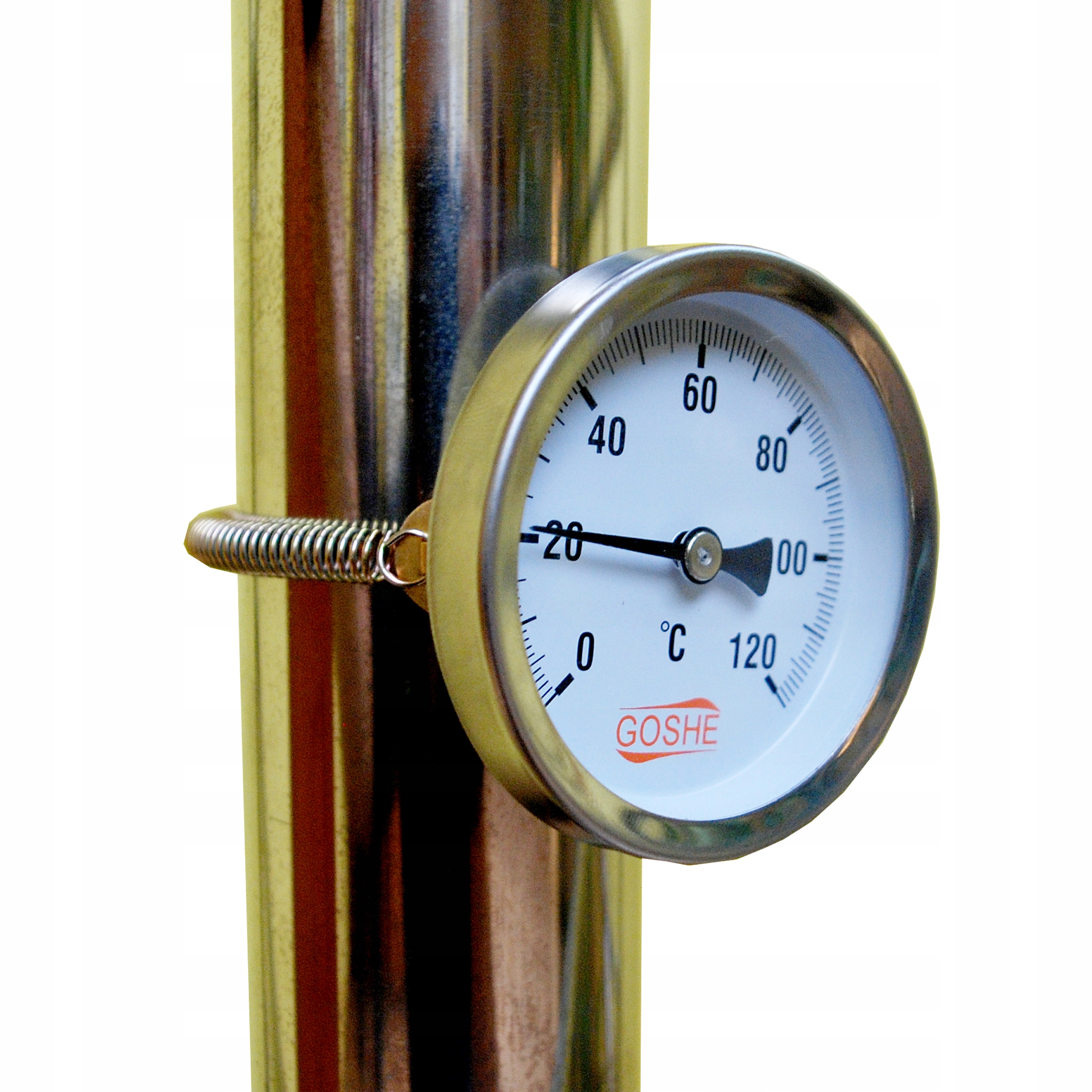 Termometr tarczowy okrągły opaskowy przylgowy TB63-Zdjęcie-0