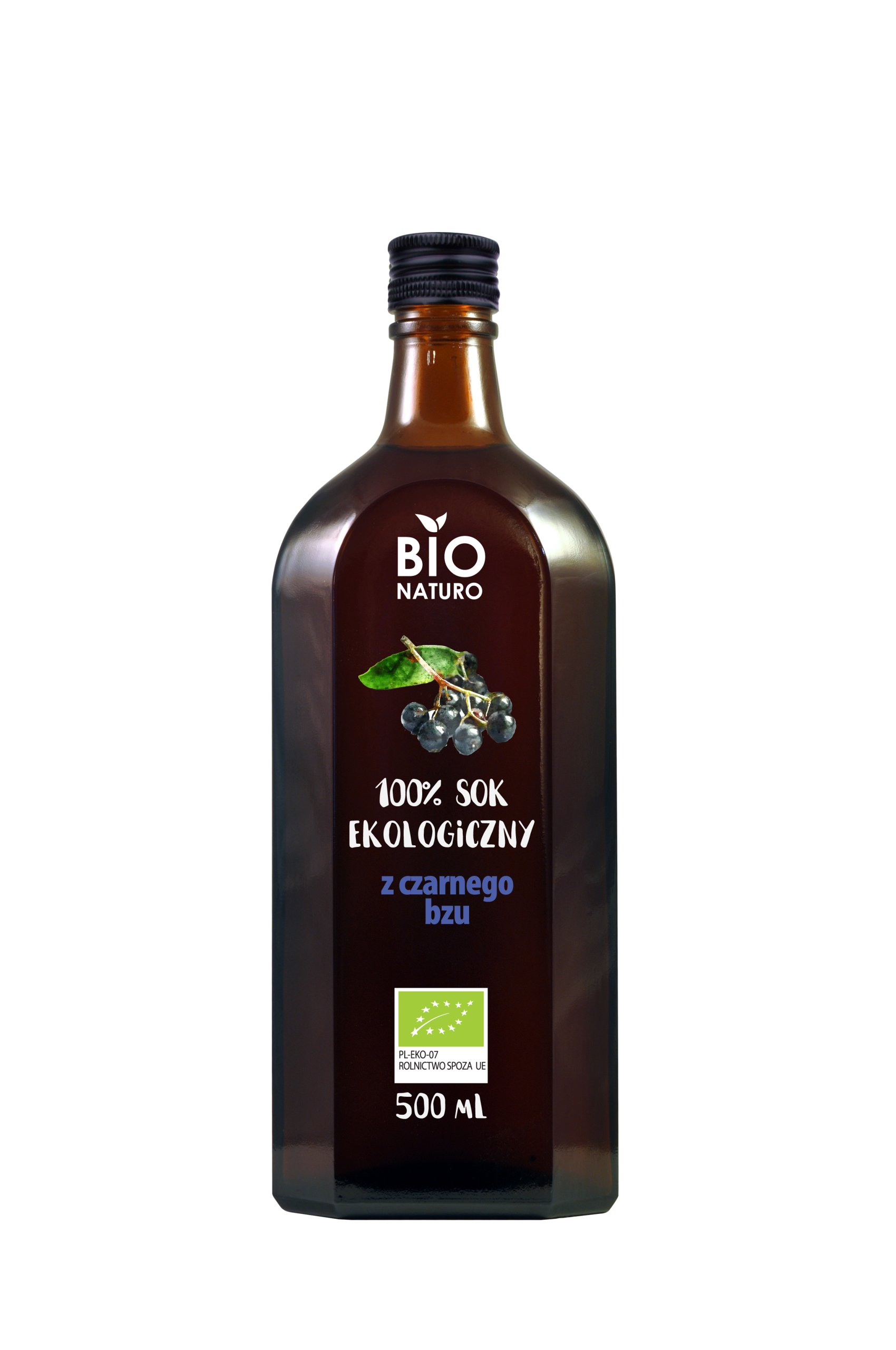 Sok Z Czarnego Bzu 100 Bio 500ml Bionaturo 6680284600 Allegro Pl