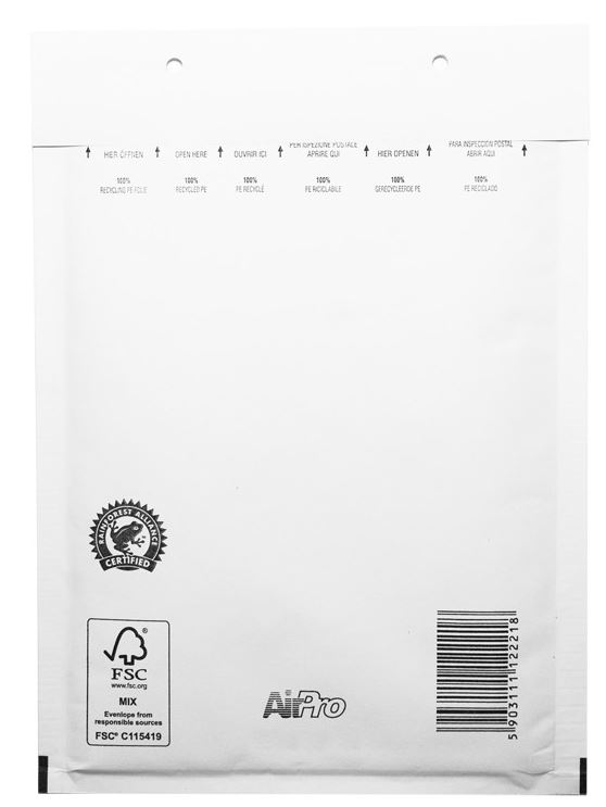 

Koperty ochronne powietrzne A11 AirPro 100 sztuk